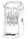 Fig. 01 - Beverage dispenser with improved refilling operation