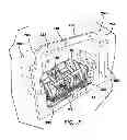 Fig. 06 - Angled core slot dispenser and adapter for a bin