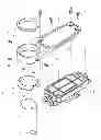 Fig. 01 - Adjustable holder of a hydraulic brake device for a bicycle