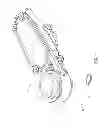 Fig. 04 - Adjustable holder of a hydraulic brake device for a bicycle