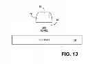 Fig. 10 - Method for reducing size and center positioning of magnetic memory element contacts