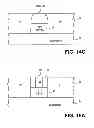 Fig. 12 - Method for reducing size and center positioning of magnetic memory element contacts
