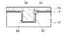 Fig. 01 - Semiconductor device having element separation region formed from a recess-free trench