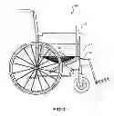 Fig. 02 - Height adjustable wheelchair seat