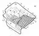 Fig. 01 - Molded vehicle floor tray and system