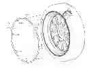 Fig. 01 - VEHICLE RIM PROTECTION DEVICE