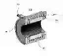 Fig. 01 - Cooling-member-integrated motor