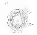 Fig. 04 - Magnetic gear device having a plurality of magnetic bodies arranged in a particular configuration