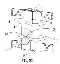 Fig. 22 - Combination cabinet with foldable door