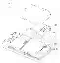 Fig. 01 - Radiator frame having antenna pattern embedded therein, electronic device including the same, and mold for manufacturing the same