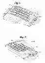 Fig. 02 - Split keyboard for a tablet computer