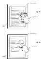 Fig. 10 - Touch sensitive device with pinch-based archive and restore functionality