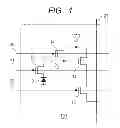 Fig. 02 - Solid-state imaging apparatus with driving lines supplying driving signals through buffers arranged between pixels
