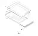 Fig. 02 - Back frame for installing back light source, a back light source and a display device