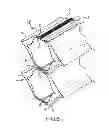 Fig. 12 - Feature for inhibiting light stripe between cellular elements in a covering for an architectural opening