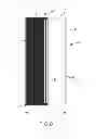 Fig. 15 - Feature for inhibiting light stripe between cellular elements in a covering for an architectural opening