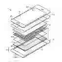 Fig. 01 - Electronic device with unified display mounting structures
