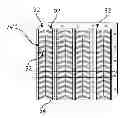Fig. 01 - Electronics structure comprising at least one barrier impermeable to fine particles
