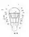 Fig. 07 - 360-degree projection LED bulb structure
