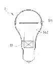 Fig. 01 - Full-Beam-Angle LED Bulb Structure