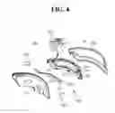 Fig. 05 - Signal lamp for vehicle having a light guide and mirror housing and lamp housing with reflection unit and support unit