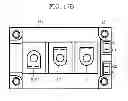 Fig. 22 - Semiconductor module, upper and lower arm kit, and three-level inverter