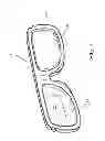 Fig. 09 - Communication eyewear assembly with zone of safety capability