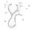 Fig. 01 - HEADPHONES WITH REDUCED TANGLING AND METHODS