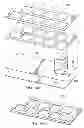 Fig. 14 - Keyboard with magnetic key position return for an electronic device