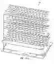 Fig. 17 - Keyboard with magnetic key position return for an electronic device