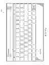 Fig. 28 - Keyboard with magnetic key position return for an electronic device