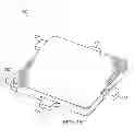 Fig. 30 - Keyboard with magnetic key position return for an electronic device