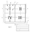 Fig. 11 - Method of forming an inlaid pattern in an asphalt surface from preformed template isometries