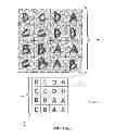 Fig. 14 - Method of forming an inlaid pattern in an asphalt surface from preformed template isometries