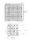 Fig. 27 - Method of forming an inlaid pattern in an asphalt surface from preformed template isometries