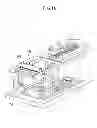 Fig. 17 - Spindle jig and auto pallet-changeable machining center having the same