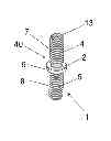 Fig. 01 - Fixing device for a furniture fitting