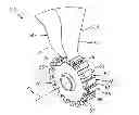 Fig. 01 - Rotor blade root spacer for arranging between a rotor disk and a root of a rotor blade