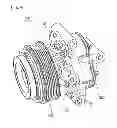 Fig. 05 - Vane rotary compressor having a hinge-coupled vane