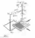 Fig. 02 - Method and apparatus for merging multiple geometrical pixel images and generating a single modulator pixel image