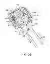 Fig. 19 - Push wire connector having a rotatable release member