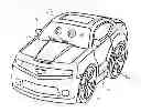 Fig. 01 - Vehicle with Moving Eyes