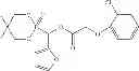 Fig. 22 - Substituted phenoxyethyl (isopropyl) acyloxyalkyl phosphonate comprising phosphorusheterocyclic ring and having herbicidal activity, and preparation therefor
