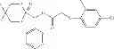 Fig. 60 - Substituted phenoxyethyl (isopropyl) acyloxyalkyl phosphonate comprising phosphorusheterocyclic ring and having herbicidal activity, and preparation therefor