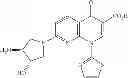Fig. 07 - Method of preparing (+)-1,4-dihydro-7-[(3,4)-3-methoxy-4-(methylamino)-1-pyrrolidinyl]-4-oxo-1-(2-thiazolyl)-1,8-naphthyridine-3-carboxylic acid