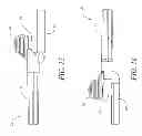 Fig. 08 - Frontal attachment device for syringe with rotationally activated retractable needle