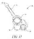 Fig. 09 - Frontal attachment device for syringe with rotationally activated retractable needle