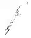 Fig. 13 - Apparatus and devices for percutaneously extending an existing spinal construct