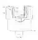 Fig. 19 - Low profile dual locking fixation system and offset anchor member