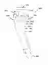 Fig. 40 - Low profile dual locking fixation system and offset anchor member